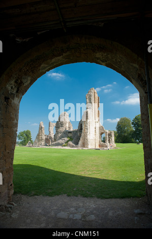 Sherborne Old Castle in Sherborne, Dorset Stockfoto