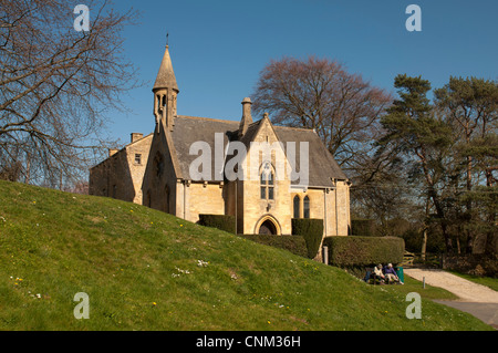 St. Michael und alle Engel Kirche, breite Campden, Gloucestershire, England, Vereinigtes Königreich Stockfoto