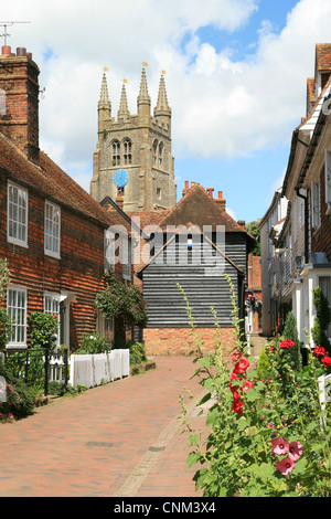 Bell gehen und Kirche Tenterden Kent England UK Stockfoto