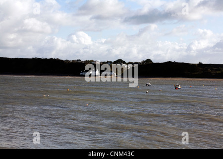 Porth Dinllaen Nefyn Lleyn Halbinsel Gwynedd Wales Stockfoto