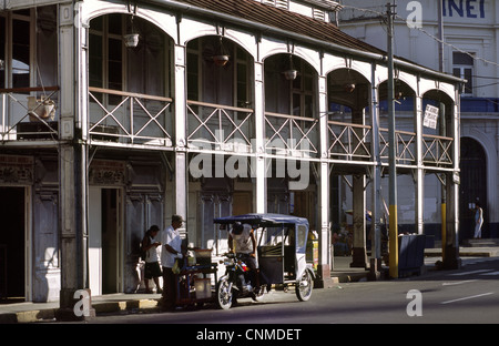 Berühmte "eiserne Haus" von französischen Architekten Gustav Eiffel. Iquitos, Provinz Loreto, Peru. Stockfoto