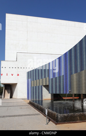 Pavillon des Wissens (Pavilhao Do Conhecimento) in den Park der Nationen (Parque Das Nacoes) in Lissabon, Portugal, Europa Stockfoto