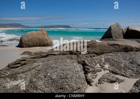 Noordhoek Strand, Noordhoek, Western Cape, Südafrika Stockfoto