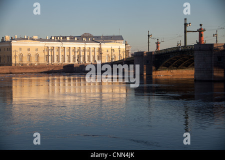 Zoologisches Museum des Zoologischen Instituts der russischen Akademie der Wissenschaften, Universitetskaya Emb /, St. Petersburg, Russland. Stockfoto