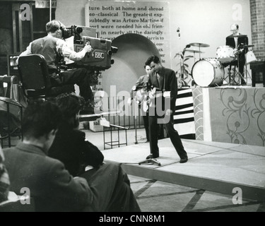 TERRY DENE UK-Pop-Sängerin im BBC Fernsehen 1958 Stockfoto