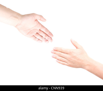 Ausstrecken Stockfoto