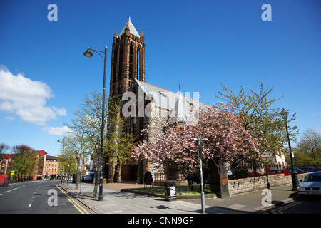 Halbmond kirchlichen Universität Straße Belfast Nordirland Vereinigtes Königreich Stockfoto