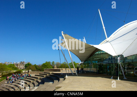 Unsere Dynamic Earth ist ein wissenschaftliches Zentrum in Edinburgh, Schottland Stockfoto