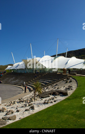 Unsere Dynamic Earth ist ein wissenschaftliches Zentrum in Edinburgh, Schottland Stockfoto