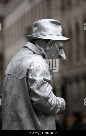 Lebende Statue Stockfoto