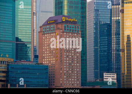 Hochhäuser in Pudong, Shanghai, China Stockfoto