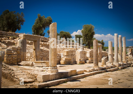 Main Street. Patara Ruinen. Die Provinz Antalya. Mittelmeerküste. Turkei. Stockfoto