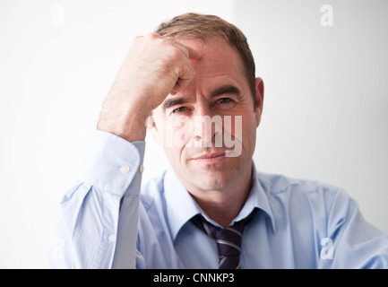 Porträt des Kaufmanns Stockfoto