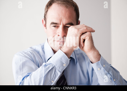 Porträt des Kaufmanns Stockfoto