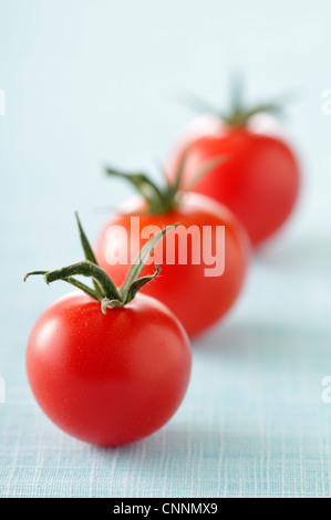 Nahaufnahme von roten Tomaten Stockfoto