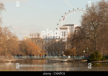 St James Park im Zentrum von London Stockfoto