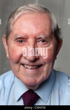 Porträt des ehemaligen Manchester United-Trainer Frank O'Farrell, dessen Amtszeit im Old Trafford war kurz gelebt. Stockfoto