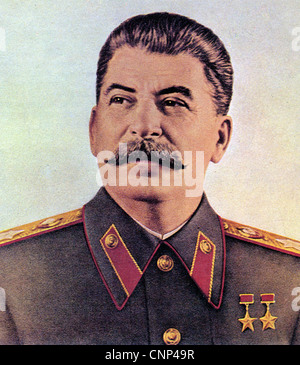 Josef STALIN (1878-1953) Premier der Sowjetunion von 1946 Stockfoto