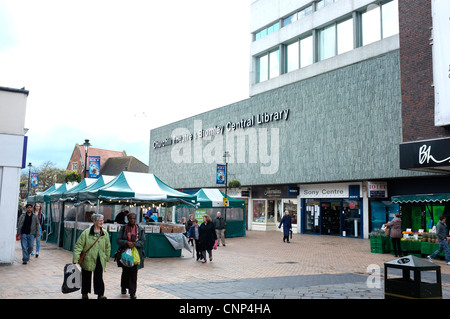 Stadt von Bromley Kent High Street uk 2012 Stockfoto