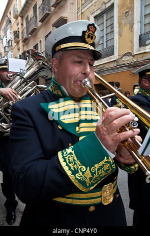 Semana Santa (Karwoche) Malaga, Andalusien, Spanien Stockfoto