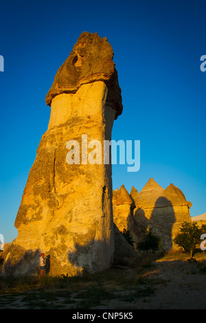 Feenkamine. Pasa Bagi. Kappadokien, Türkei. Stockfoto