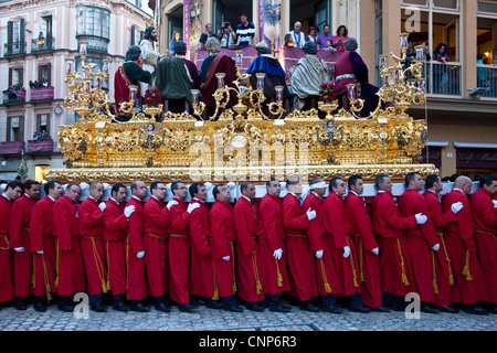 Semana Santa (Karwoche) Malaga, Andalusien, Spanien Stockfoto