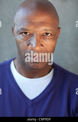 Fußball-Legende Cyrille Regis bei West Bromwich Albion Boden, wo er viele seiner spielenden Jahre verbrachte. Stockfoto