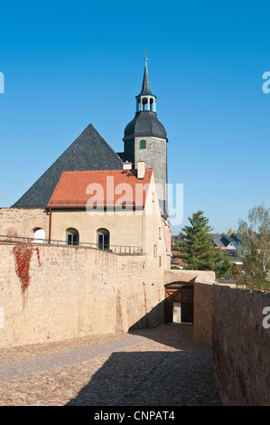 Rochlitz Schloss Rochlitz, Deutschland. Stockfoto