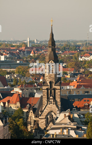 Skyline der michaelskirche Deutschland. Stockfoto