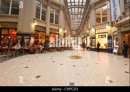 Madler Passage Leipzig, Deutschland. Stockfoto