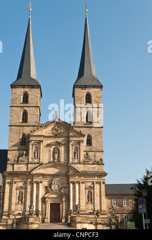 Kirche St. Michael in Bamberg, Deutschland. Stockfoto