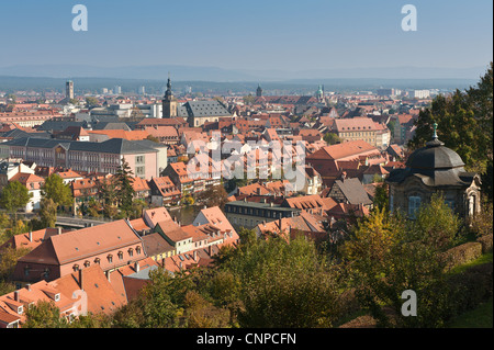 Skyline von Bamberg, Deutschland. Stockfoto