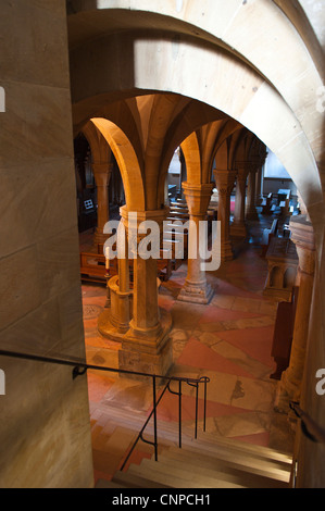 Innenraum der St. Peter und St.-Georgs-Kathedrale in Bamberg, Deutschland. Stockfoto