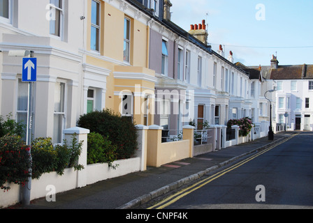 Wohngebiet Eastbourne Vereinigtes Königreich Stockfoto
