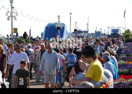 Eastbourne Strand Vereinigtes Königreich Stockfoto