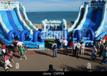 Eastbourne Strand Vereinigtes Königreich Stockfoto