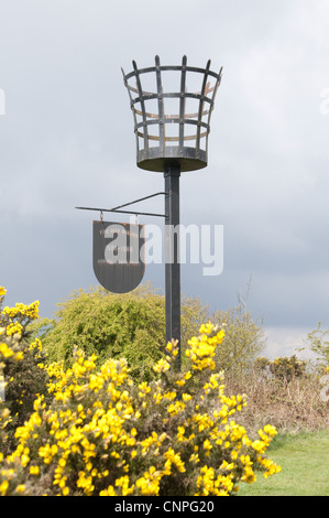 Feuer über England Stockfoto