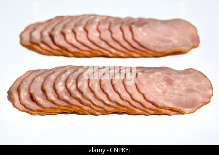 Krakowska geräucherte polnische Wurst Stockfoto
