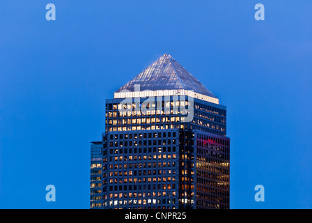 Nr. 1 Canada Square, Canary Wharf, London, England, UK Stockfoto