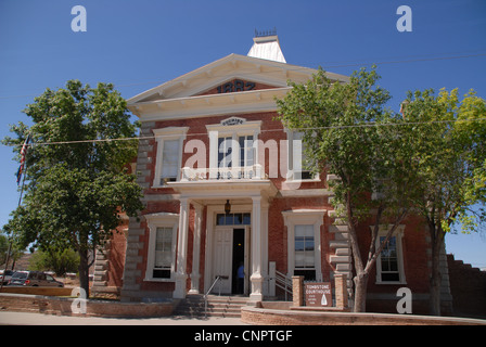 Das alte Gerichtsgebäude in Tombstone, Arizona. Stockfoto