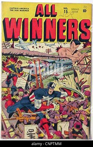 Propagandaplakate des Zweiten Weltkriegs wurden verwendet, um die öffentliche Meinung zu beeinflussen und Unterstützung für Kriegsanstrengungen zu gewinnen. Diese Plakate, die von 1939 bis 1945 erstellt wurden, förderten oft den nationalen Stolz und die Unterstützung der Kriegsanstrengungen. Stockfoto