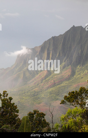 Napali Küste Kauai Hawaii Stockfoto