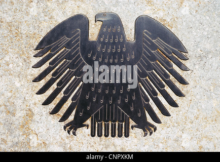 Deutschen Bundesrepublik Emblem Adler Stockfoto