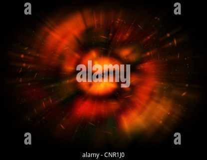 Weltraum Galaxie Hintergrund mit Sternen-Staub-Ex Stockfoto