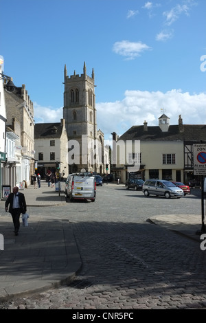 Red Lion Square Stamford Lincolnshire Stockfoto