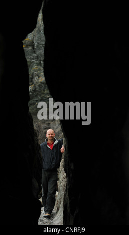 TV-Sender, Explorer und Marine-Biologe Monty Halls. Stockfoto