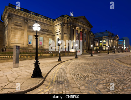 William Brown Street Liverpool UK Stockfoto