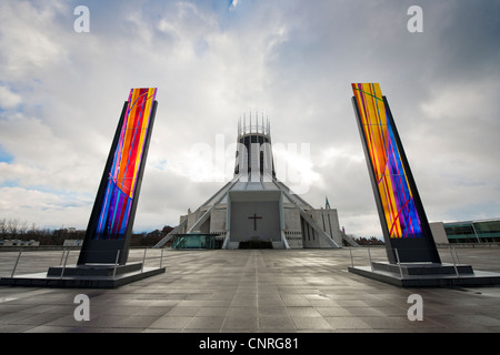 "Christus König" Metropolitan Kathedrale Liverpool Stockfoto