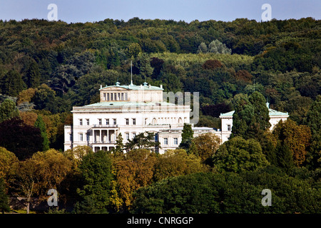 Villa Hügel in Essen, Deutschland, Nordrhein-Westfalen, Ruhrgebiet, Essen Stockfoto