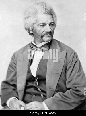 Vintage American Civil War-Print von Frederick Douglass. Stockfoto